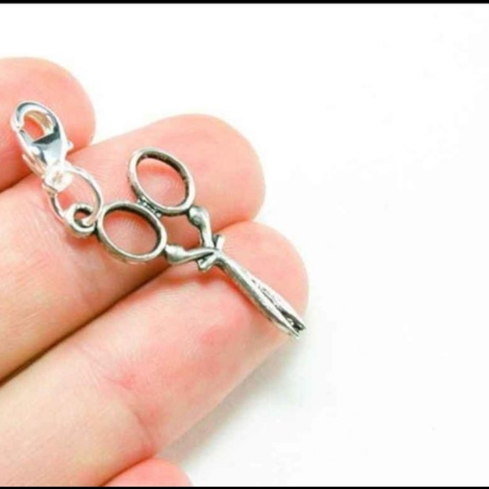 Clip On Scissors Charms clipon bracelet